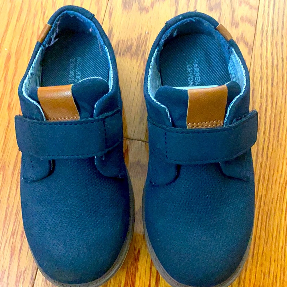 Blue Velcro shoes for Toddler Boy